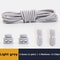 No Tie Round Spring Lock Elastic Shoelaces For Quick Wear All Shoes 9