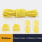 No Tie Round Spring Lock Elastic Shoelaces For Quick Wear All Shoes 16