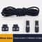 No Tie Round Spring Lock Elastic Shoelaces For Quick Wear All Shoes 5