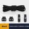 No Tie Round Spring Lock Elastic Shoelaces For Quick Wear All Shoes 6