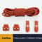 No Tie Round Spring Lock Elastic Shoelaces For Quick Wear All Shoes 19