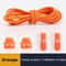 No Tie Round Spring Lock Elastic Shoelaces For Quick Wear All Shoes 21