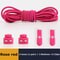 No Tie Round Spring Lock Elastic Shoelaces For Quick Wear All Shoes 25