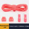 No Tie Round Spring Lock Elastic Shoelaces For Quick Wear All Shoes 27