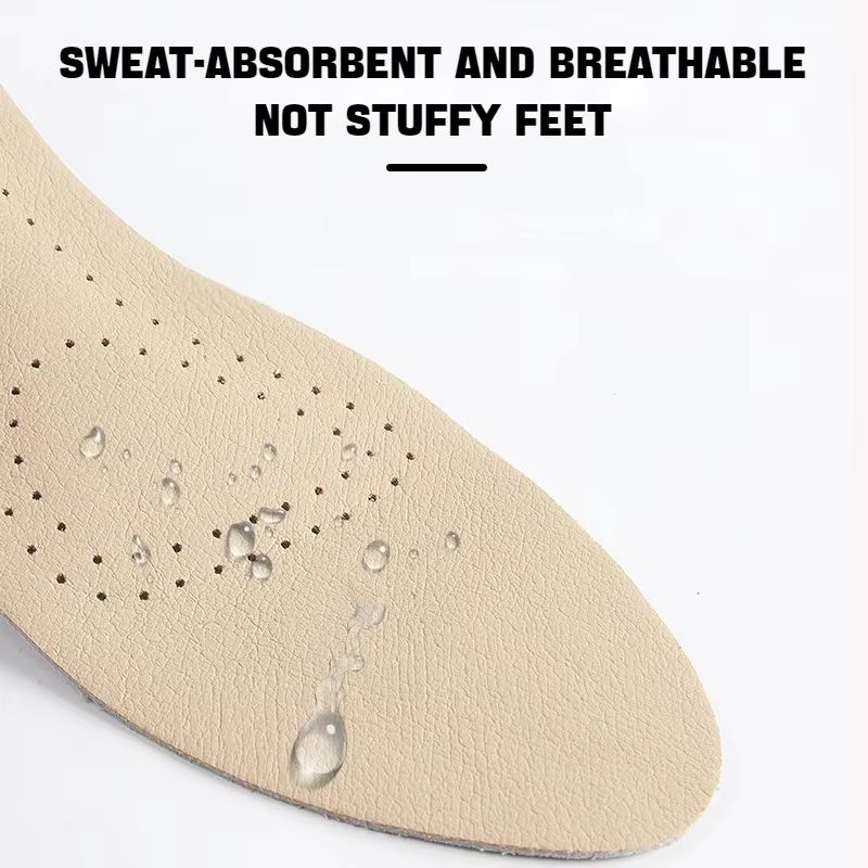 Leather Womens Insoles With Arch Support And NonSlip Comfort For Plantar Fasciitis Relief 3