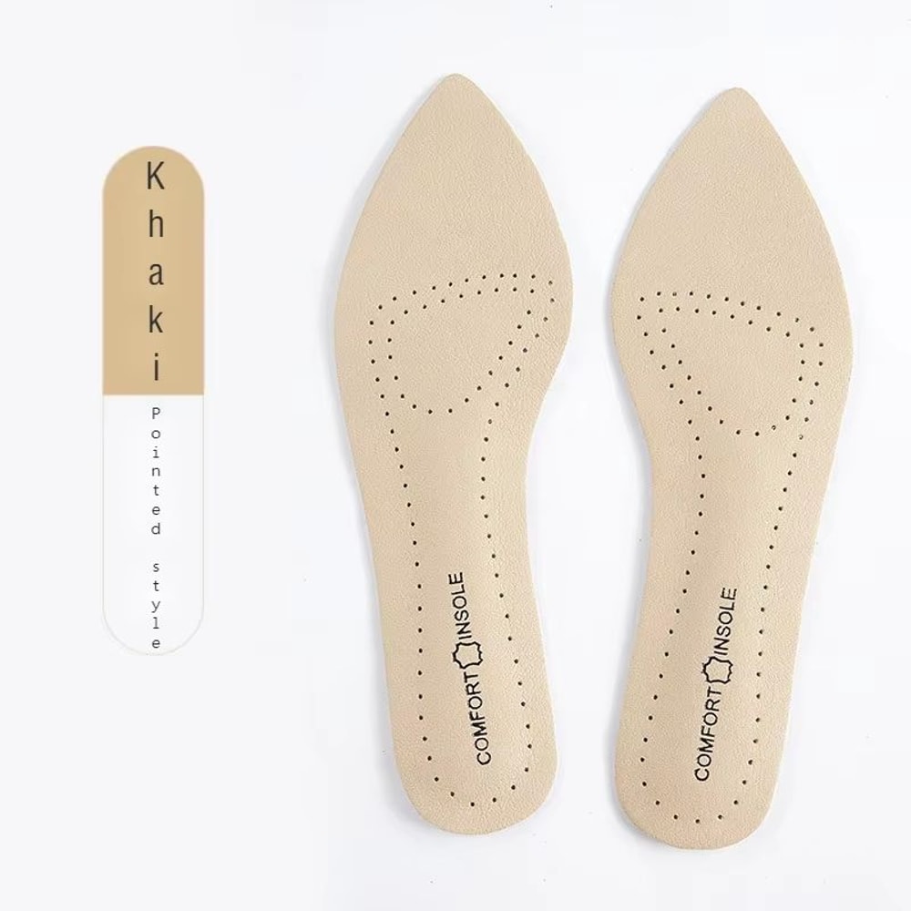 Leather Womens Insoles With Arch Support And NonSlip Comfort For Plantar Fasciitis Relief 6