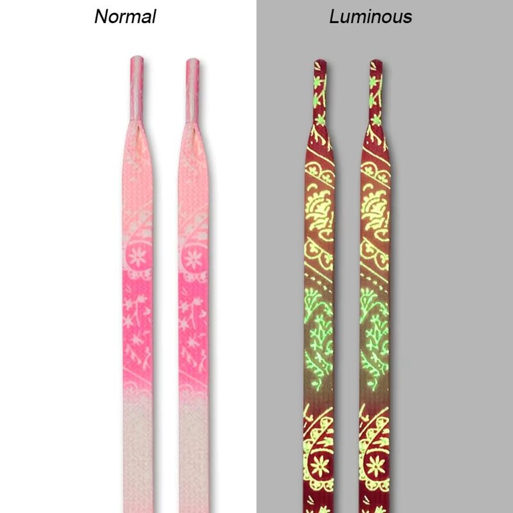 Luminous Flat GlowInTheDark Shoelaces For Sneakers And Boots 9