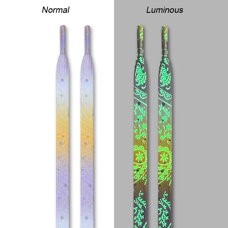 Luminous Flat GlowInTheDark Shoelaces For Sneakers And Boots 11