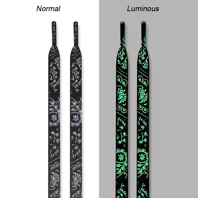 Luminous Flat GlowInTheDark Shoelaces For Sneakers And Boots 8