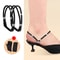 Elegant Rhinestone Anti Slip Heel Straps For High Heels And Pumps 13