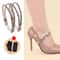 Elegant Rhinestone Anti Slip Heel Straps For High Heels And Pumps 16