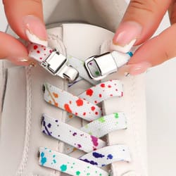 effortless no-tie elastic shoelaces for all ages sneakers