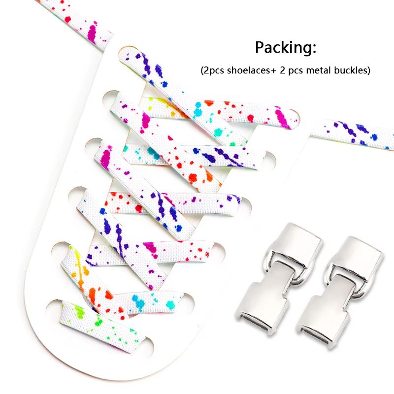 Effortless NoTie Elastic Shoelaces For All Ages Sneakers 3