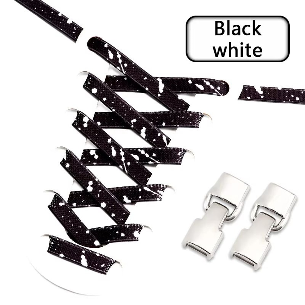 Effortless NoTie Elastic Shoelaces For All Ages Sneakers 15