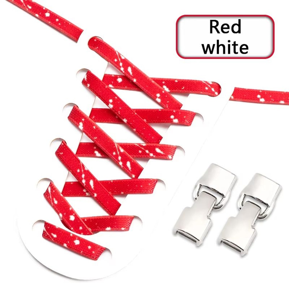 Effortless NoTie Elastic Shoelaces For All Ages Sneakers 17