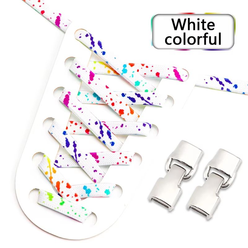 Effortless NoTie Elastic Shoelaces For All Ages Sneakers 7