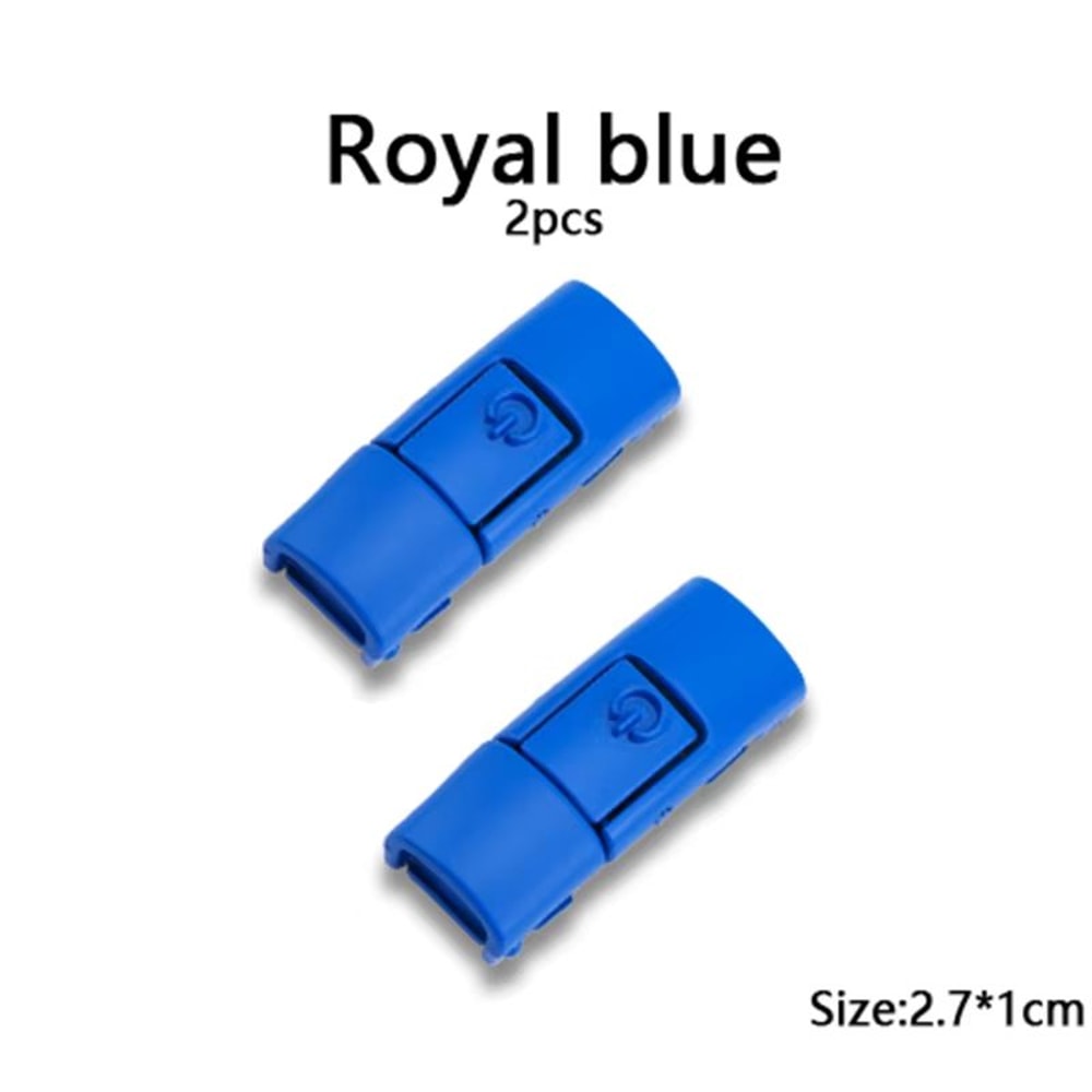 Colorful Metal Buckle NoTie Elastic Shoelaces For All Ages 9