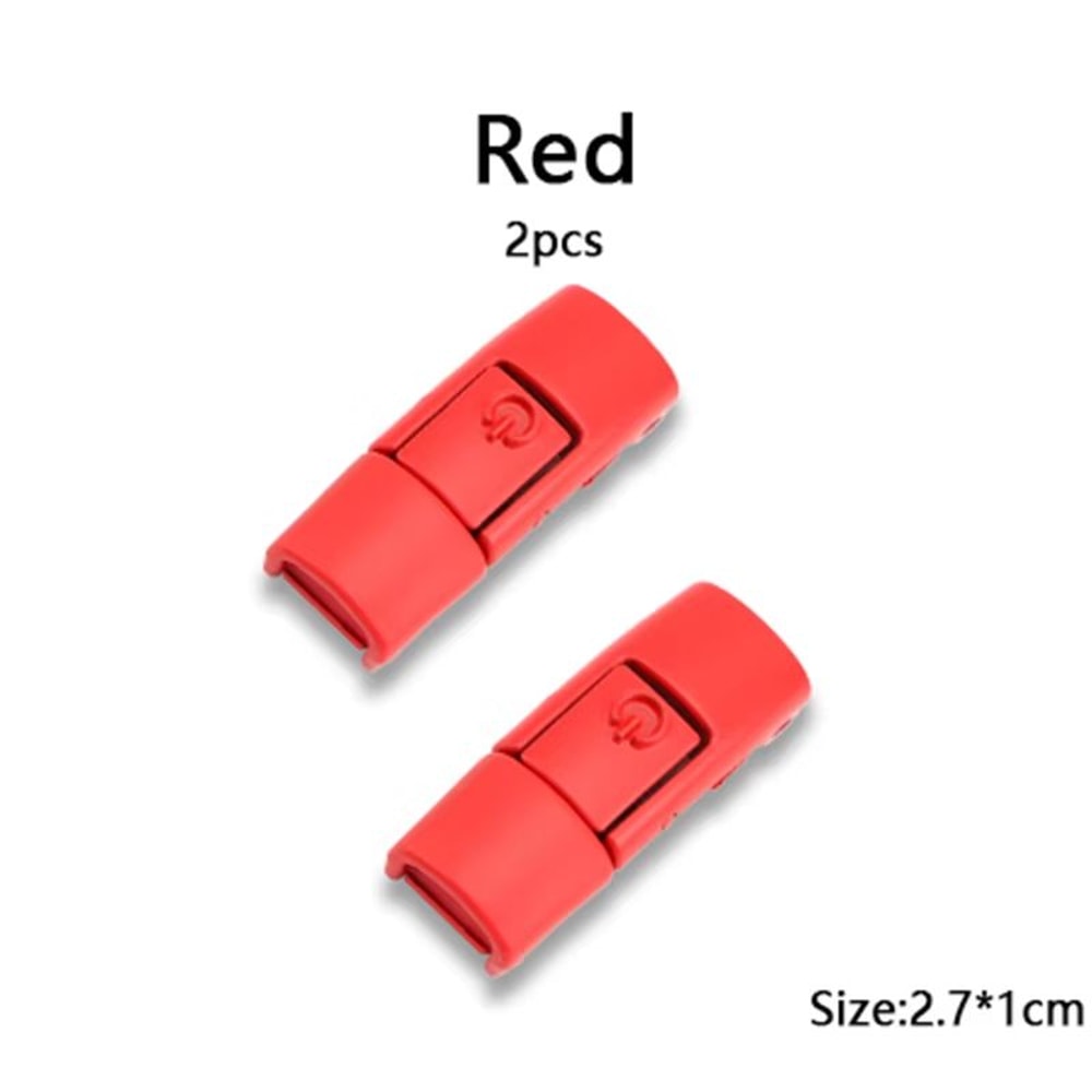 Colorful Metal Buckle NoTie Elastic Shoelaces For All Ages 14