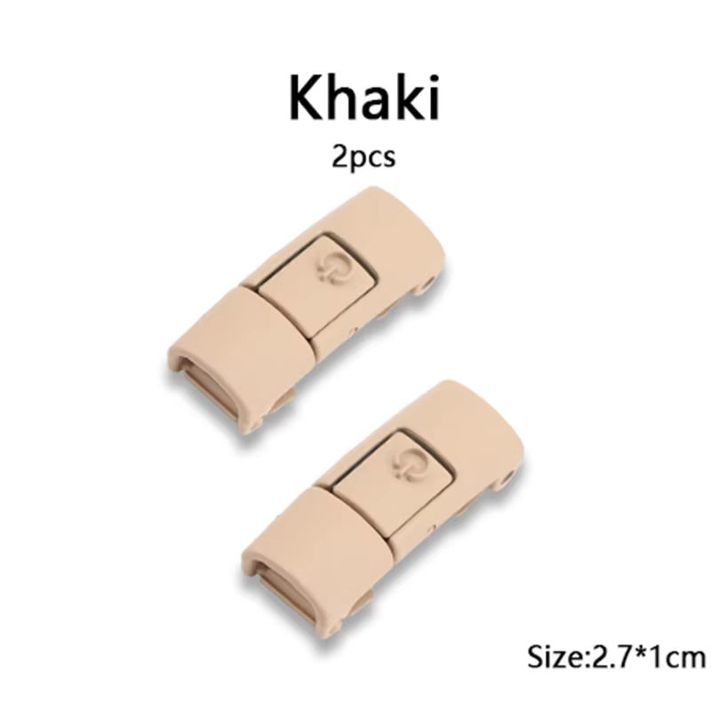 Colorful Metal Buckle NoTie Elastic Shoelaces For All Ages 16