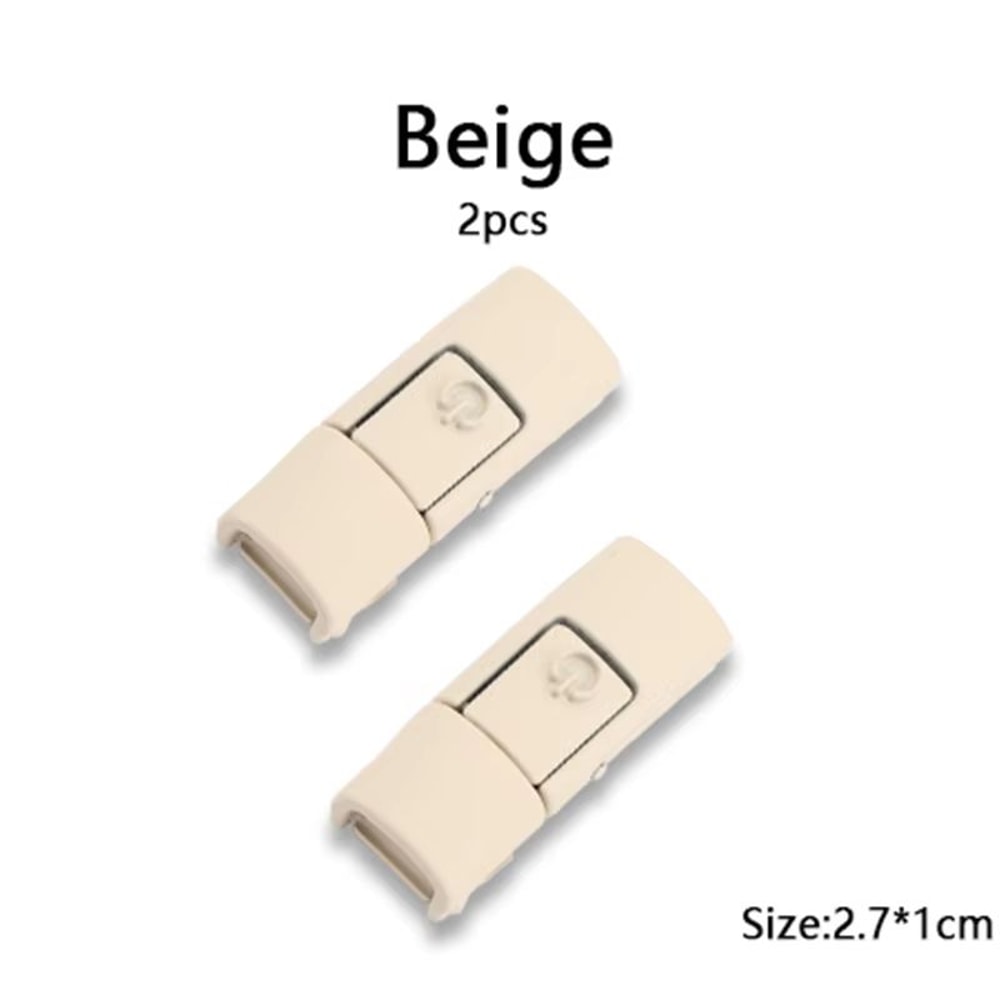 Colorful Metal Buckle NoTie Elastic Shoelaces For All Ages 17