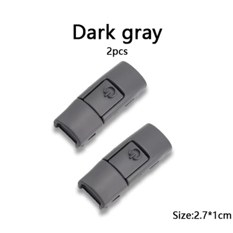 Colorful Metal Buckle NoTie Elastic Shoelaces For All Ages 6