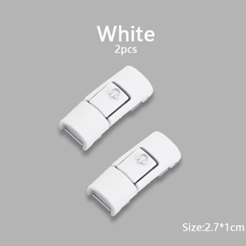 Colorful Metal Buckle NoTie Elastic Shoelaces For All Ages 8