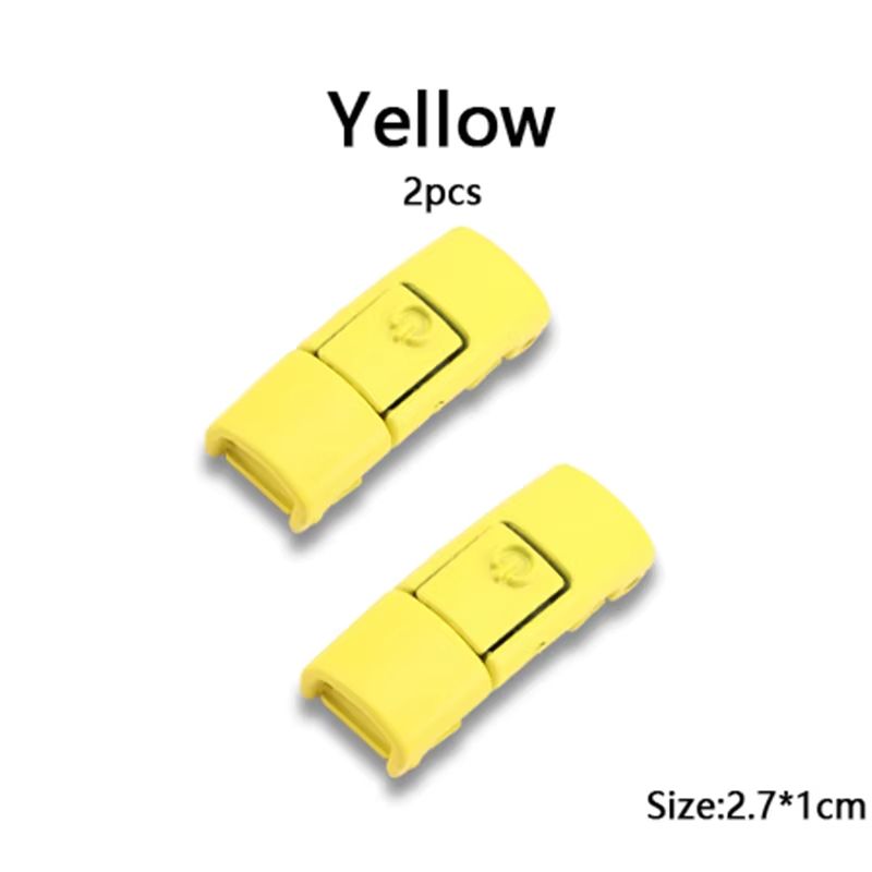 Colorful Metal Buckle NoTie Elastic Shoelaces For All Ages 18