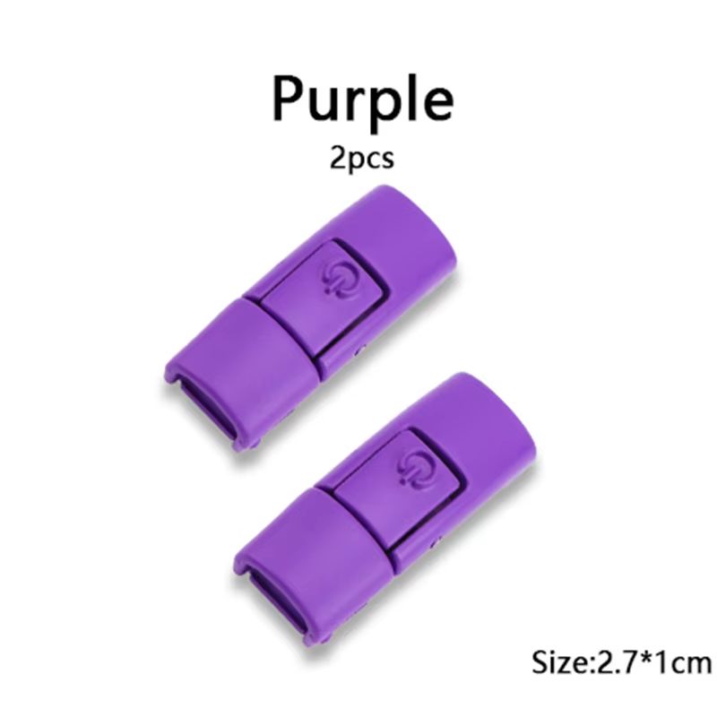 Colorful Metal Buckle NoTie Elastic Shoelaces For All Ages 20