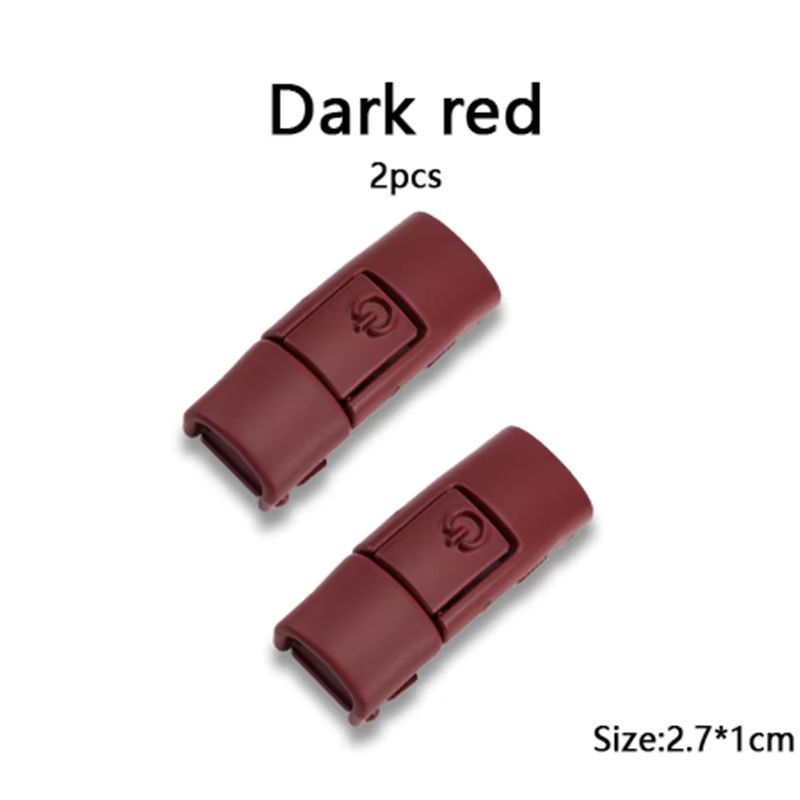 Colorful Metal Buckle NoTie Elastic Shoelaces For All Ages 25