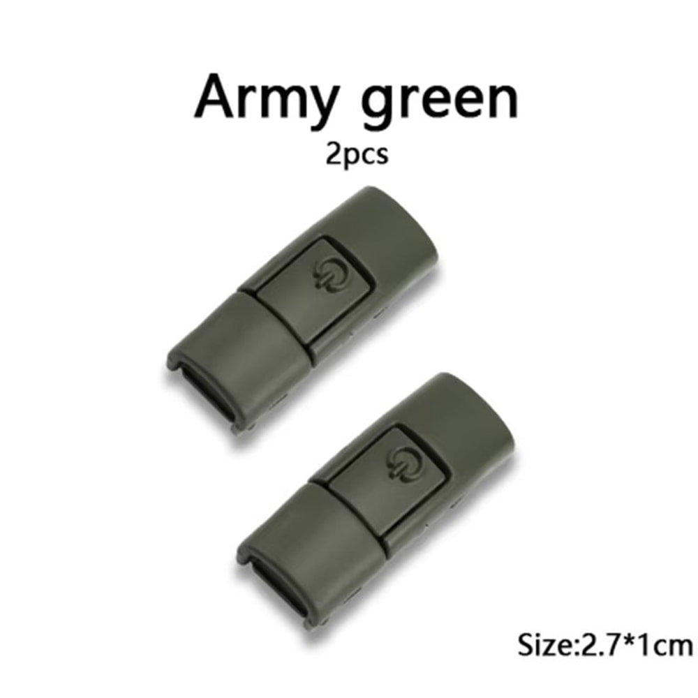 Colorful Metal Buckle NoTie Elastic Shoelaces For All Ages 26