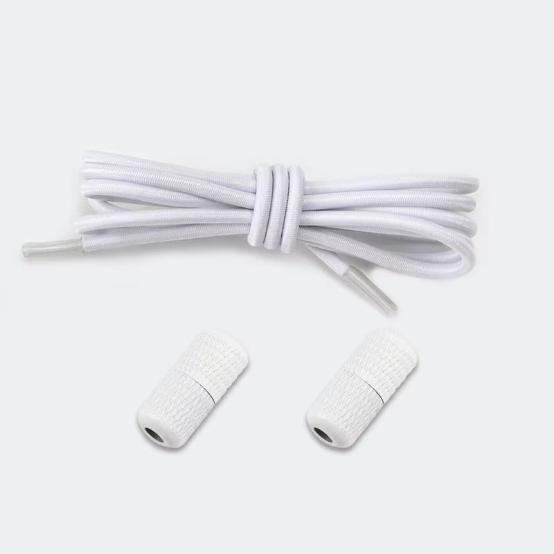 Round NoTie Elastic Shoelaces With Metal Lock For Sneakers 2