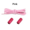 Round NoTie Elastic Shoelaces With Metal Lock For Sneakers 10