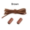 Round NoTie Elastic Shoelaces With Metal Lock For Sneakers 17