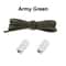Round NoTie Elastic Shoelaces With Metal Lock For Sneakers 22