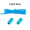 Round NoTie Elastic Shoelaces With Metal Lock For Sneakers 24