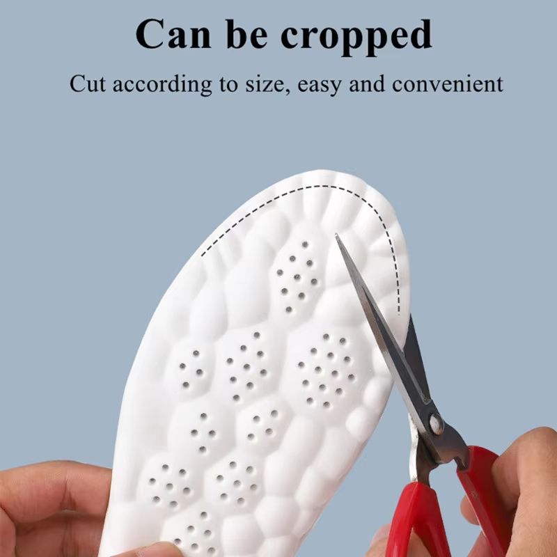 4D UltraSoft Sports Insoles With Arch Support And Antibacterial Comfort 4