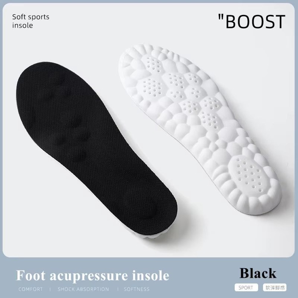 4D UltraSoft Sports Insoles With Arch Support And Antibacterial Comfort 6