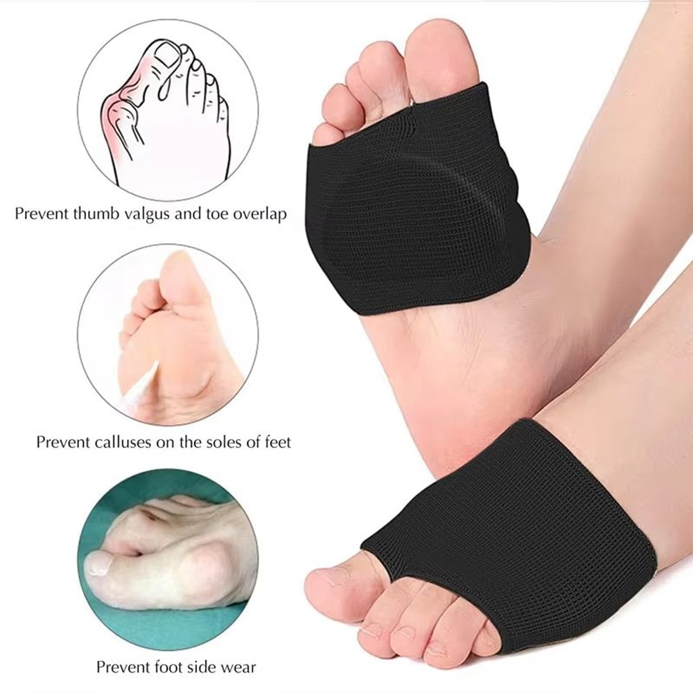 Soft Gel Metatarsal Pads For Forefoot Support And Pain Relief 2
