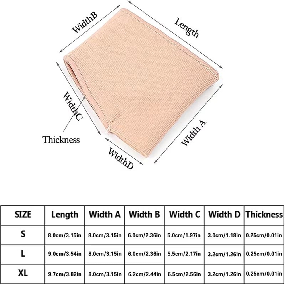 Soft Gel Metatarsal Pads For Forefoot Support And Pain Relief 5