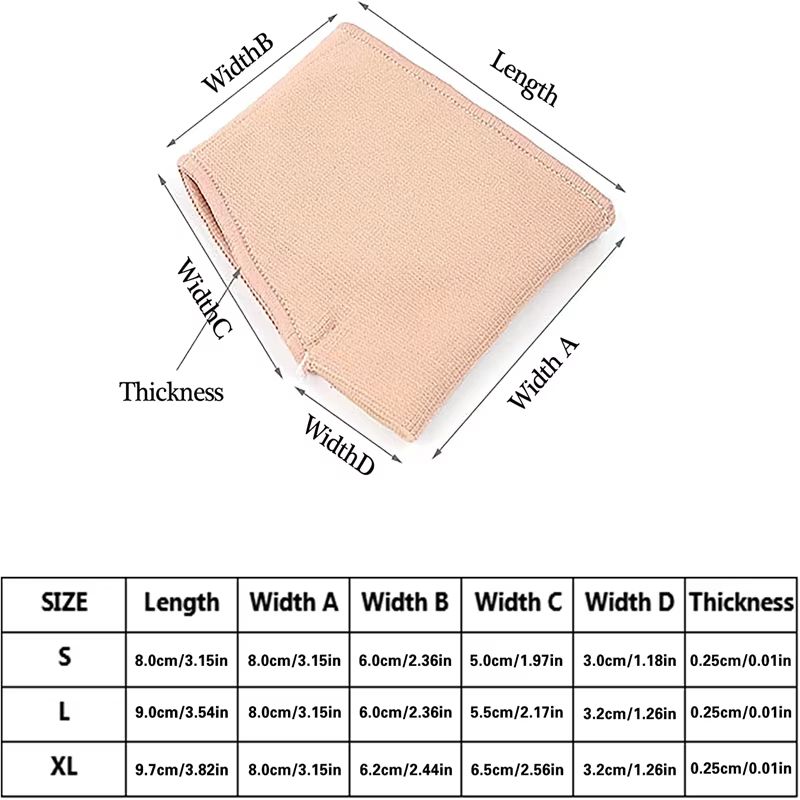 Soft Gel Metatarsal Pads For Forefoot Support And Pain Relief 5