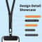 Adjustable AntiDrop Mobile Phone Lanyard Wrist Strap With SelfLocking Design 3