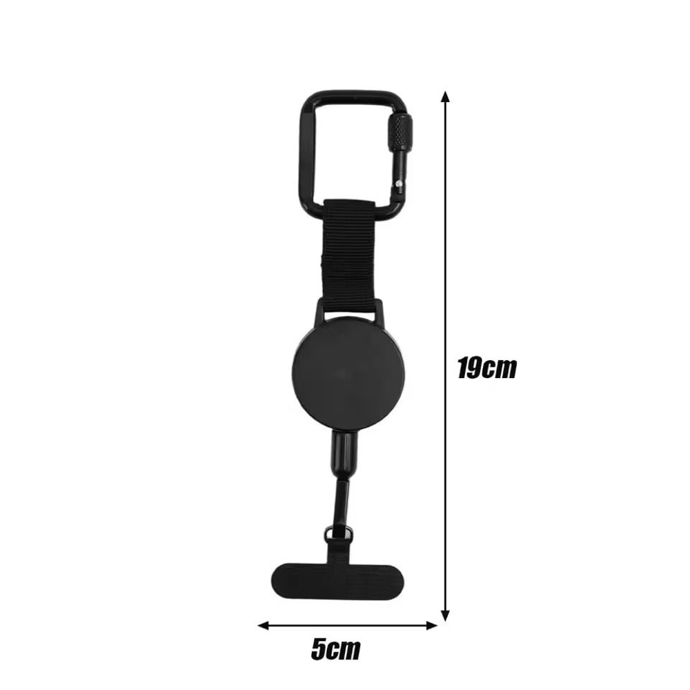 Retractable AntiTheft Phone Lanyard With Carabiner For Outdoor Safety 7