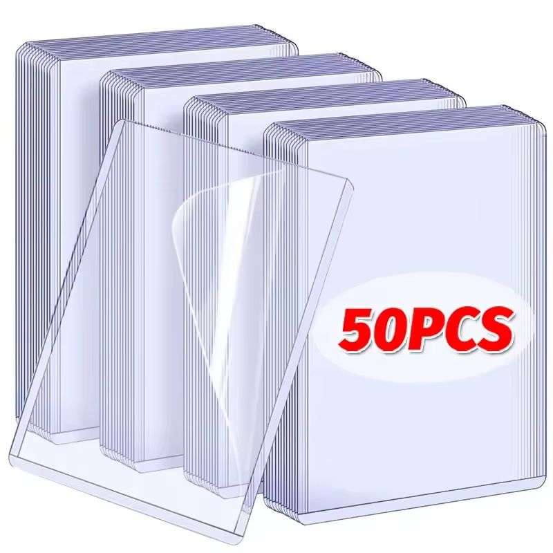 Transparent Korean KPop Card Sleeves With Protective Film 35 PT 0