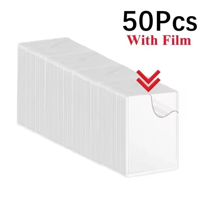 Transparent Korean KPop Card Sleeves With Protective Film 35 PT 12