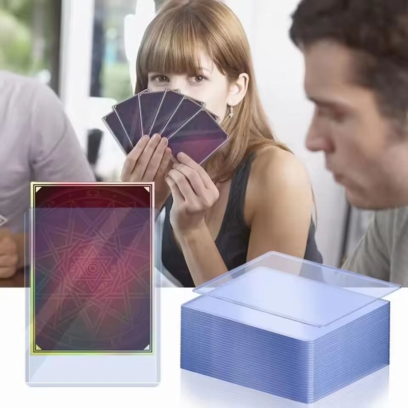 Transparent Korean KPop Card Sleeves With Protective Film 35 PT 2