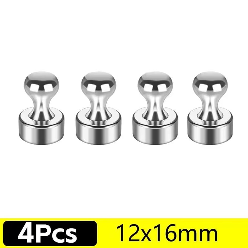 Metal Neodymium Magnetic Pins Strong Magnets For Whiteboards Fridges 8