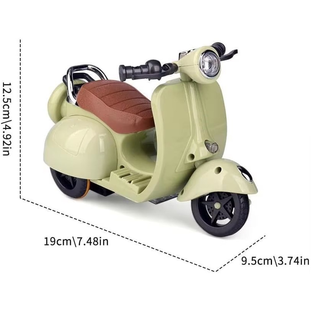 Mini Electric Doll Motorcycle RideOn Accessory For Labubu And Collectibles 4