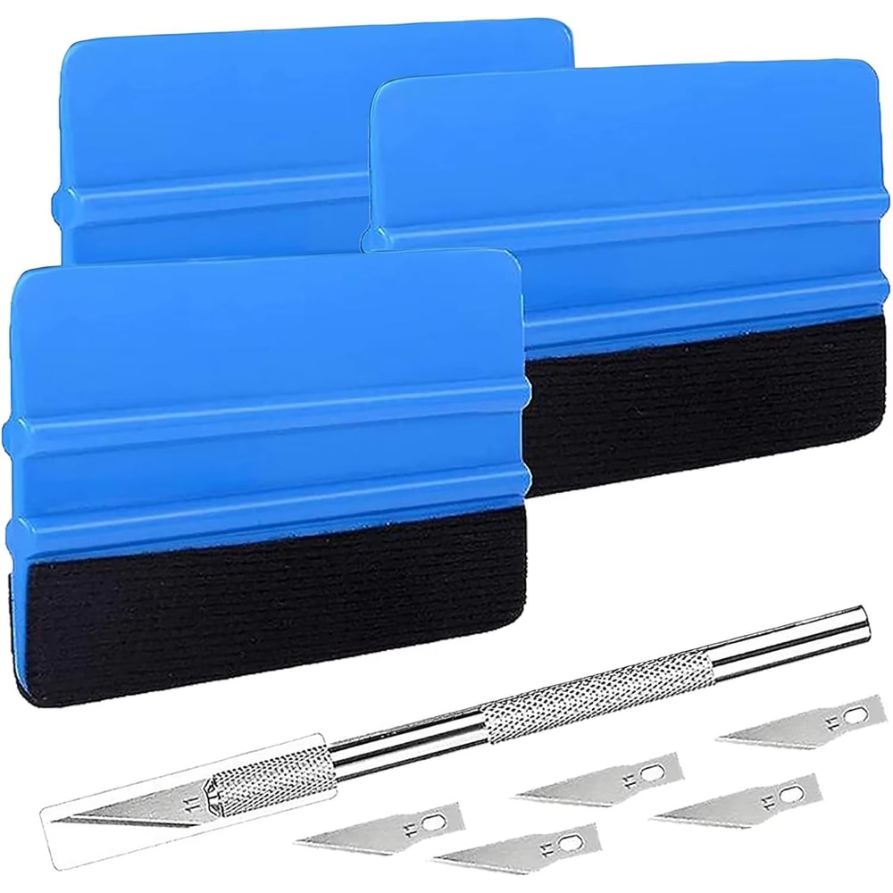 10Piece Car Vinyl Wrapping And Window Tinting Tool Kit 1