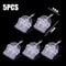 Universal Transparent DIY Charging Port Dust Plugs For IOS TypeC Micro Devices 9