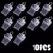 Universal Transparent DIY Charging Port Dust Plugs For IOS TypeC Micro Devices 11